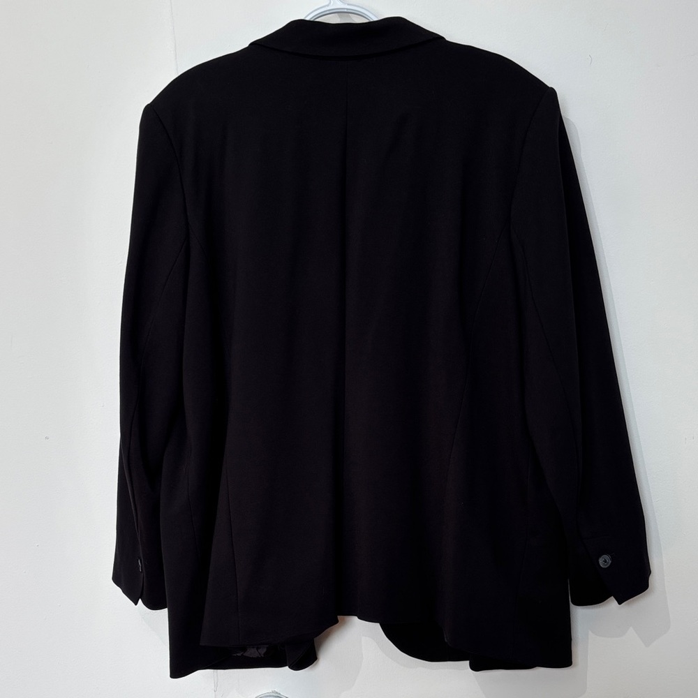 Reitmans Size 22 Women's Black Open-Front Blazer - Picture 8 of 8